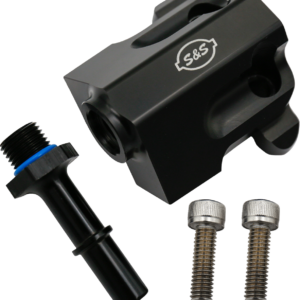 Fuel Rail Kit Billet Black M8 Touring 2017-2024