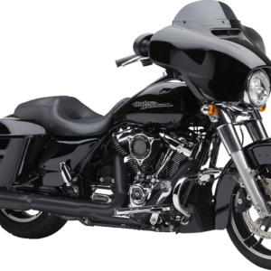 MUFFLER NH 4.5" FLH BLK